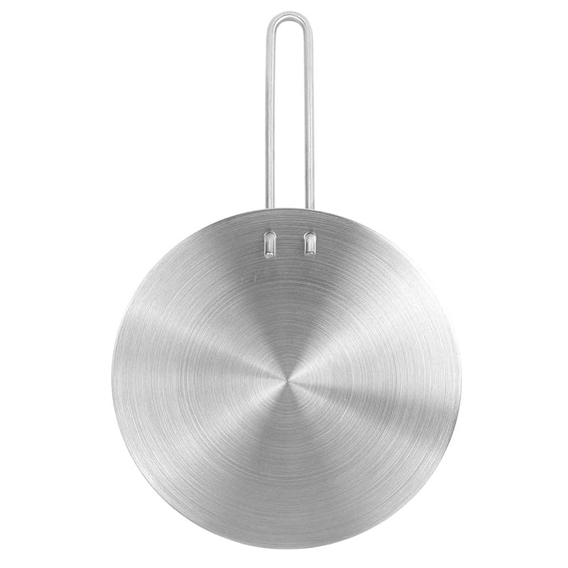 熱拡散コンバータ 熱誘導プレート 安全 幅広い用途 熱拡散器 ハンドル付き ガス炊飯器 電磁調理器(20cm, 12)