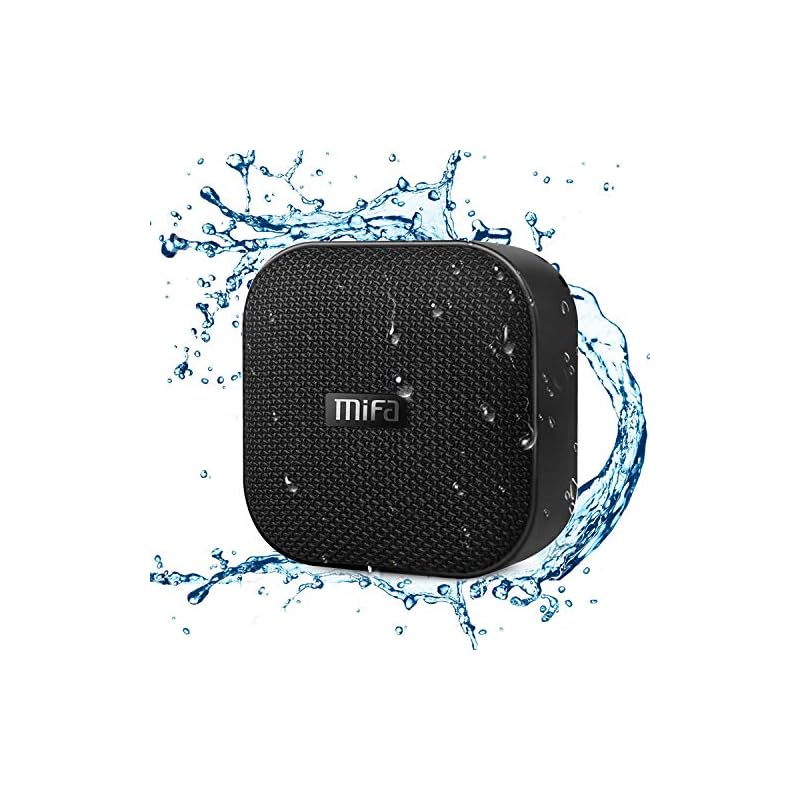 【新規アップグレード 】MIFA A1 Bluetoothスピーカー (USB Type-C充電 Bluetooth5.0 防水スピーカー 12時間連続再生) 完全ワイヤレスステレオ TWS対応 大
