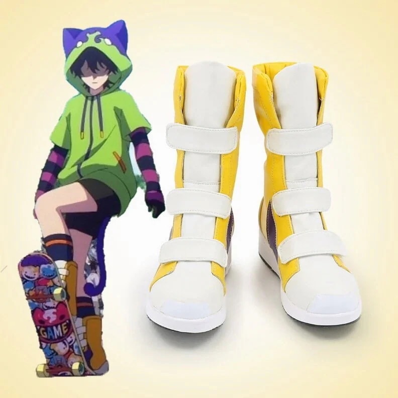 【即納】靴 コスプレ 知念実也 エスケーエイト SK