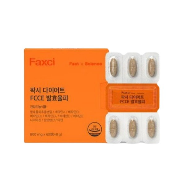 Qoo10] フィトティクス FCCE 発酵栗皮ダイエット 60錠 (