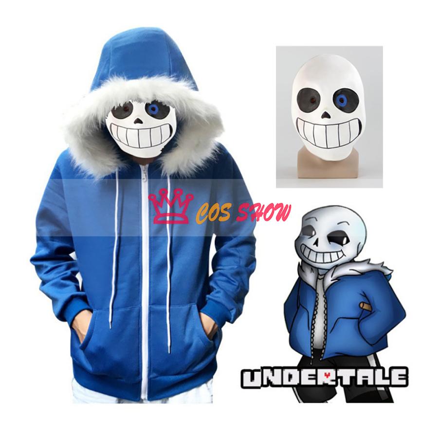 赤字販売!Undertale アンダーテール sans サンズ コスプレ衣装 cosplay 仮装 お面付き イベント クリスマス ハロウィン ステージ 文化祭 学園祭