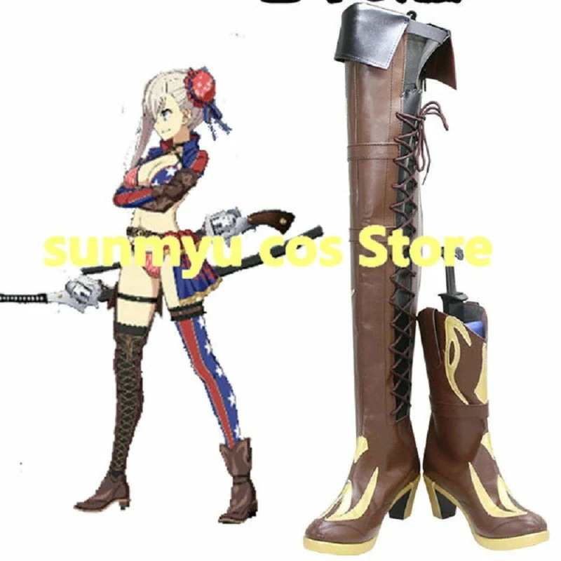 Fate/Grand Order 宮本武蔵 コスプレ靴 ブーツ
