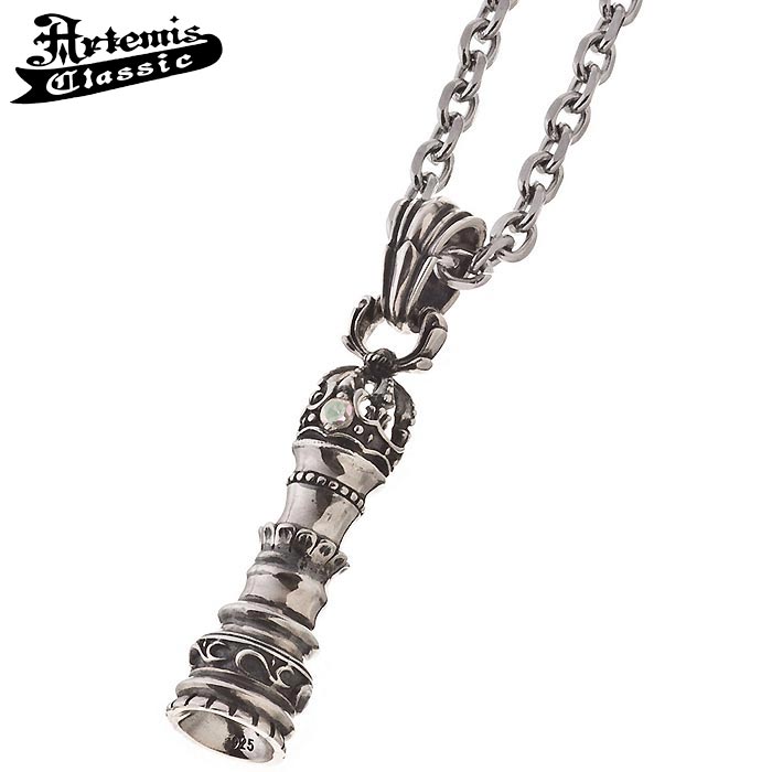 アルテミスクラシック Artemis Classic ホイッスル キング チェス シルバー ネックレス アクセサリー ミスティッククオーツ ACP0317ACCN0044 13,024円