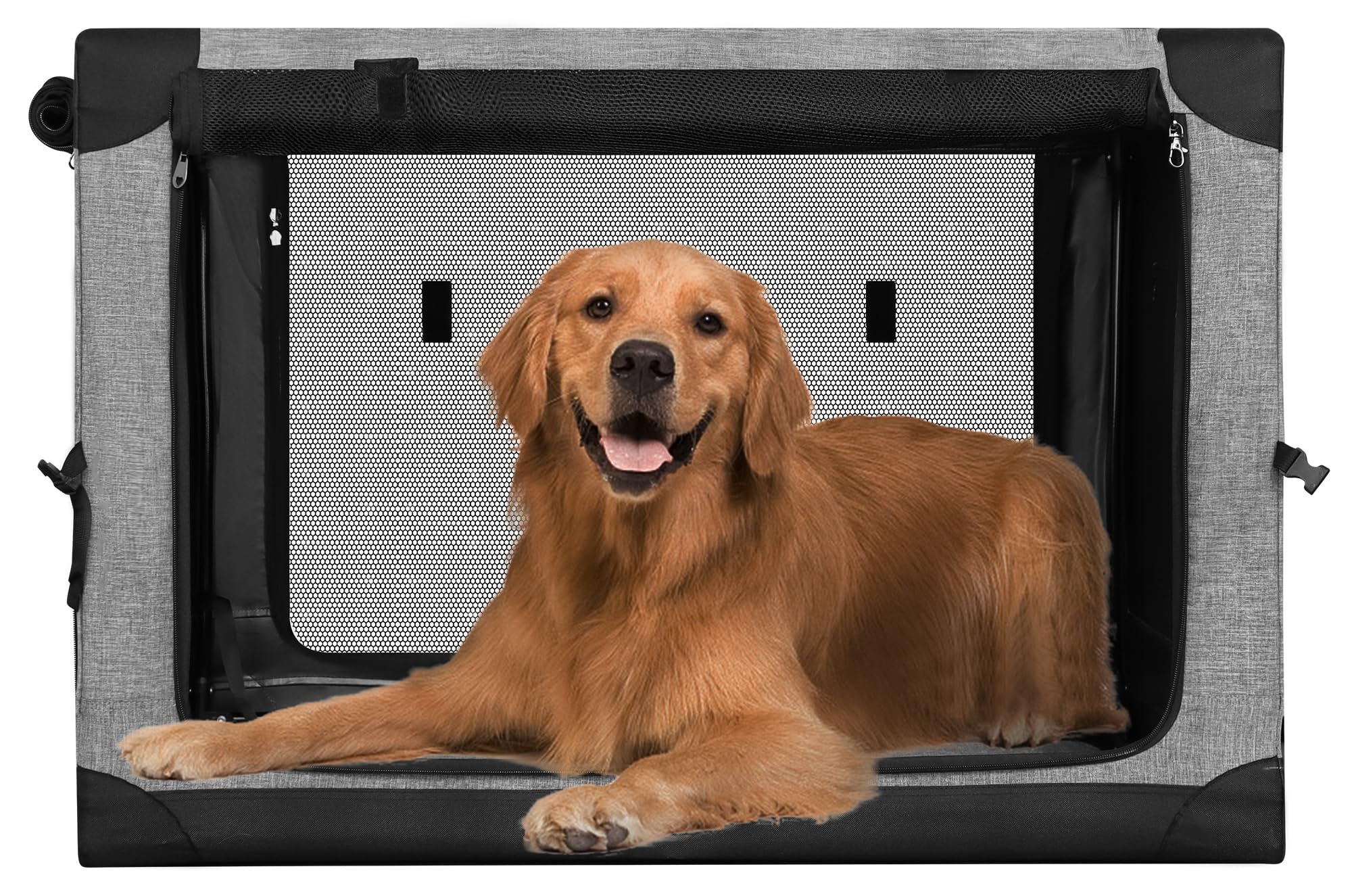 Totoro ball 折りたたみペットケージ 犬ケージ 犬用クレート 猫用キャリー・カート 持ち手付き 犬猫兼用 折りたたみ簡単『室内休憩急な来客時アウトドア病院キャンプに大活躍！ 』 (X 11,782円