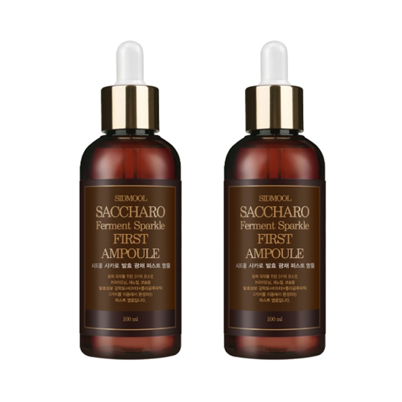 [1+1] サカロ 発酵輝きファーストアンプル 100ml+100ml / 韓国コスメ