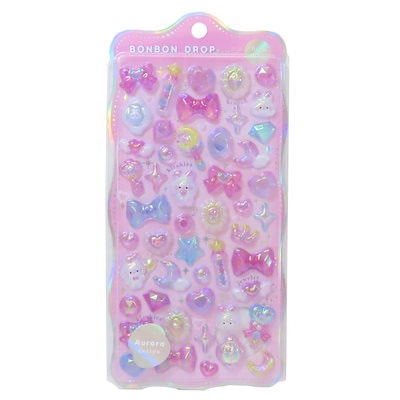BONBON DROP 10シート バルーン 正規 ボンボンドロップシール 宝石 Qoo10] シールシート ボンボンドロップシール チ : 文具