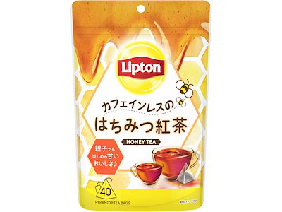 他サイト： 【Amazon.co.jp限定】 リプトン カフェインレスのはちみつ紅茶 ティーバッグ 40Pの商品画像