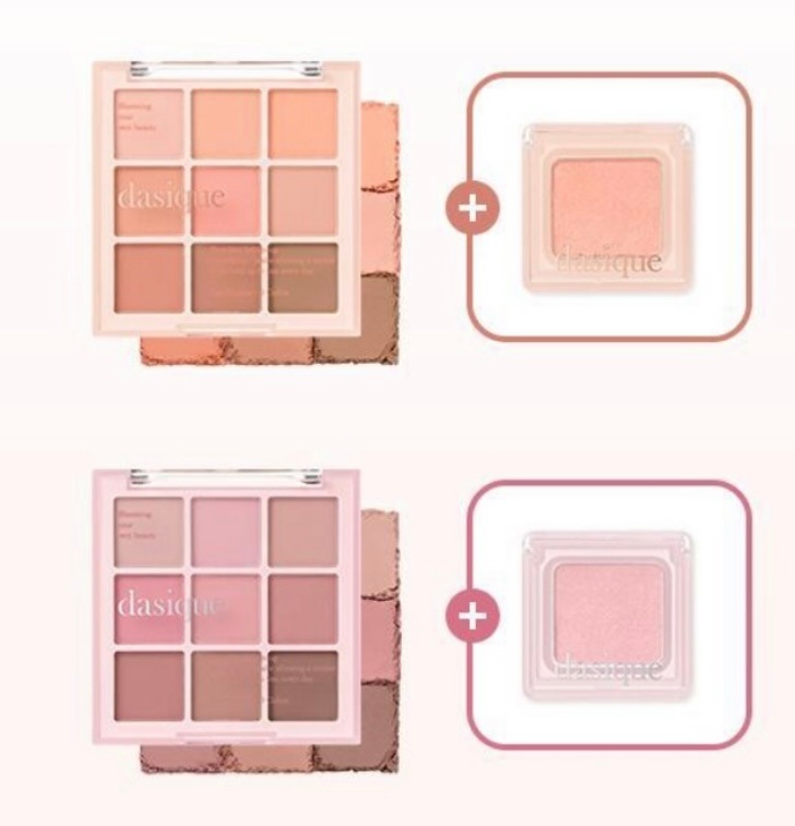 アイシャドウパレット32 ミルキーアプリコット 33 ミルキーベリー(+シングルシャドウ贈呈)