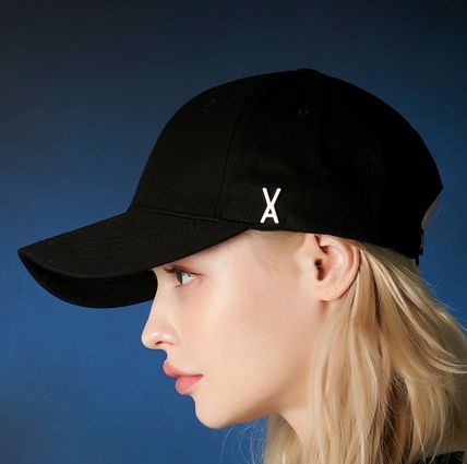 !TWICE ミナ愛用VARZAR正規品Stud Logo Over Fit Ball Cap Black