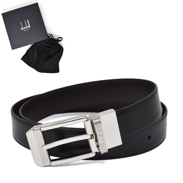 ベルト HPN160A42 回転式リバーシブルベルト ビジネス カジュアル メンズ ブラック ダークブラウン