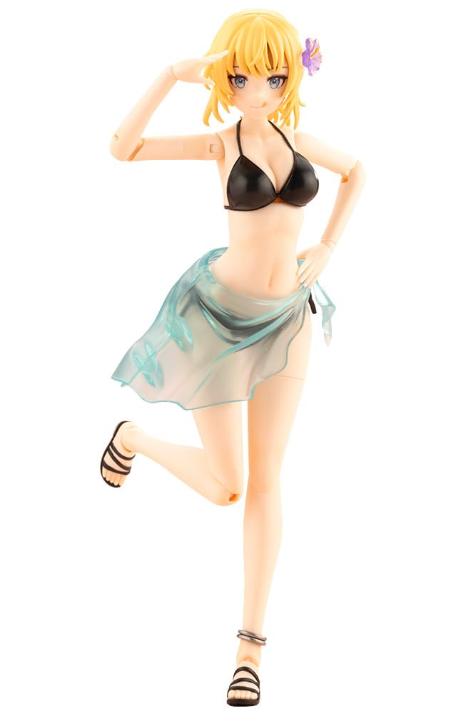 壽屋(KOTOBUKIYA) 創彩少女庭園 佐伯 リツカ【水着】ヘアアレンジVer. 全高約158mm 1/10スケール プラモデル