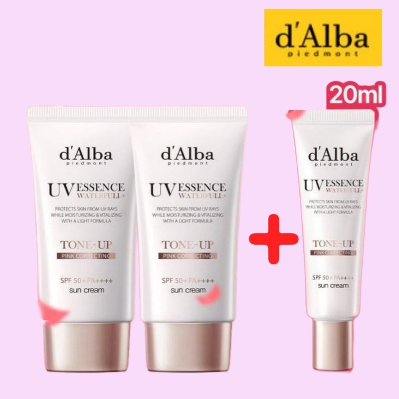 ウォータフルトーンアップサンクリーム [SPF50+/PA++++], 50ml+50ml+20ml