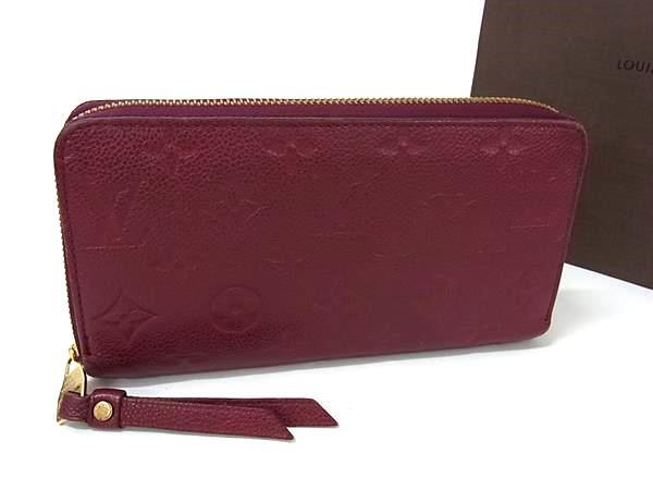 財布 ジッピーウォレット モノグラムアンプラント M60549 ラウンドファスナー 長財布 オロール(ボルドー系) ロングウォレット 小銭入れ サイフ 長サイフ メンズ 人気【本物保証】