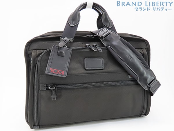 美品トゥミアルファアットアグランスオーガナイザー2WAYブリーフケースビジネスバッグブラック26531DH