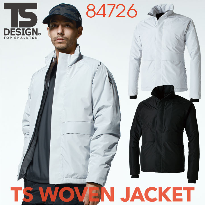 TS DESIGN WOVEN ストレッチ防風ジャケット 超軽量 ストレッチ 防風 高機能 TOWA ジャケット 秋冬 長袖 /tw-84726-b