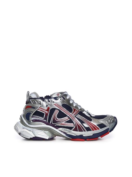 BALENCIAGA Men Sneakers 772774 WRUNG4610 NAVY RED GREY