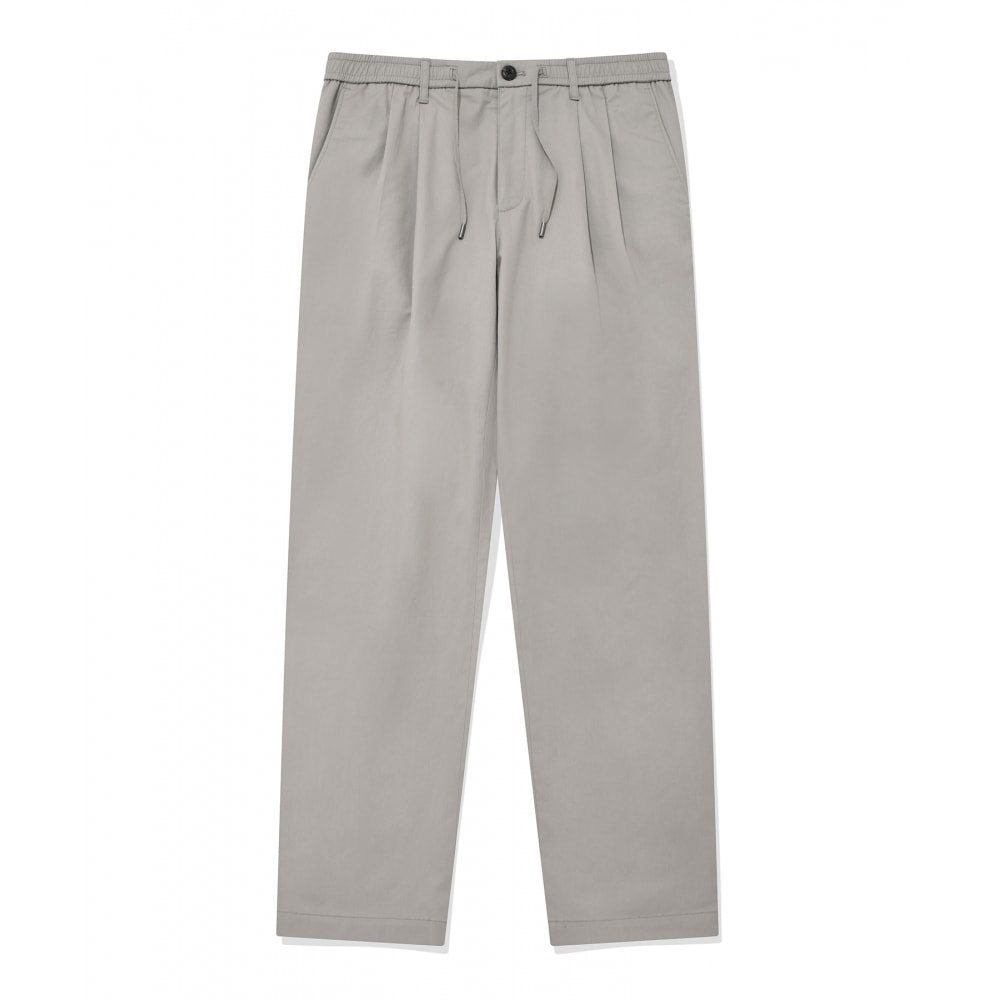 COVERNATテーパードチノパンツライトグレー