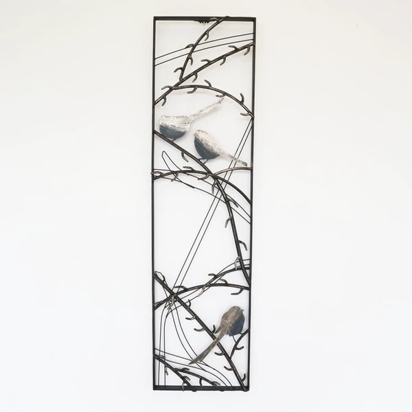 ウォールアートパネルB 壁掛け 壁飾り 鳥 10,164円