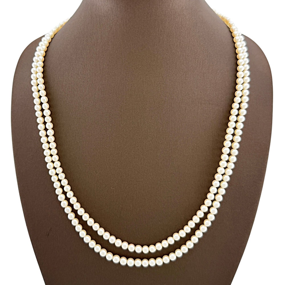 タサキ ネックレス シルバー パール TASAKI 中古 美品