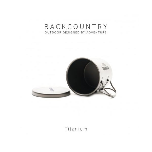 BACKCOUNTRY チタンハンドルマグカップ 300ml