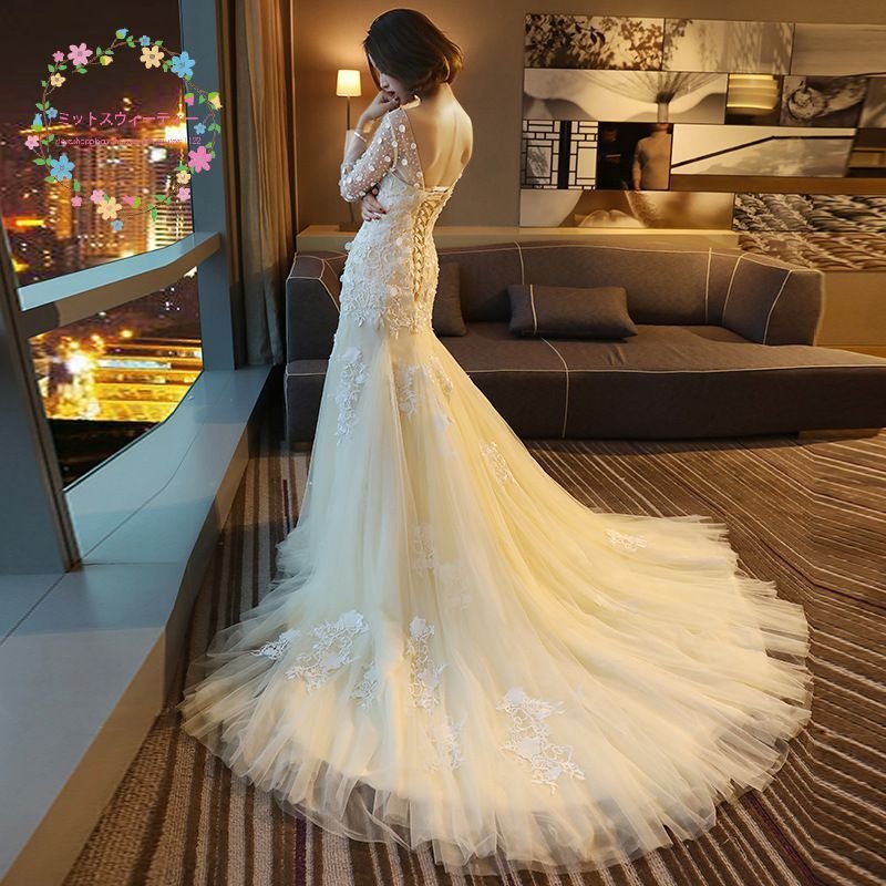 ウェディングドレス 白 二次会 花嫁 カラードレス ギリシャ風 ワンピース ロングドレス 結婚式 海外 Aライン 大人気 可愛い きれいめ おしゃれ ビーチフォト