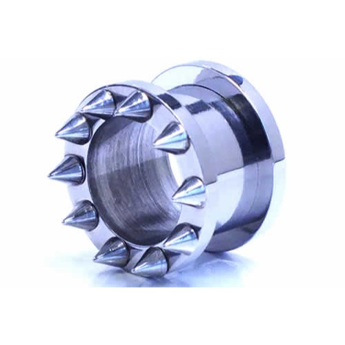 ボディピアス 14mm トゲトゲトンネル 14ミリ ステンレス SUS316L ネジ式 装着簡単 スパイク スタッズ コーン 剣山 ラージホール 男性 女性 耳 ロブ 拡張 tntfl14xxxxxx 5,068円