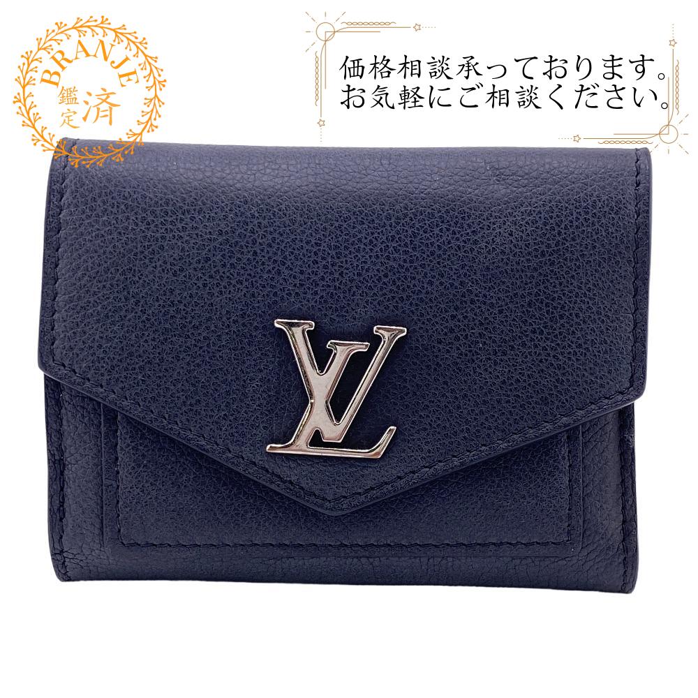 M62947 ポルトフォイユマイロックミー コンパクト トリヨン 三つ折り財布 ブラック ユニセックス ブランド 34,011円