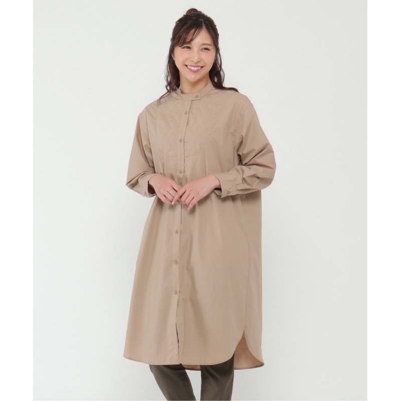 キルトステッチバックタックワンピ 5,215円