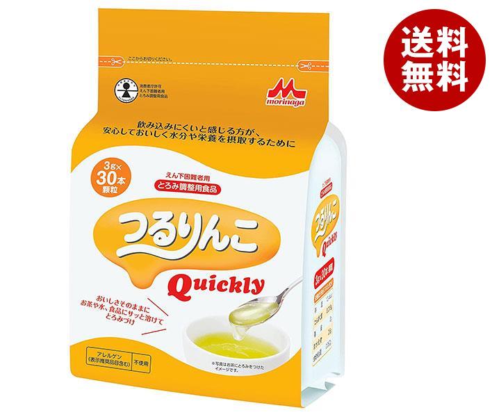 史上一番安い 森永乳業 つるりんこ Quickly (3g＊30本)＊12袋入 介護用品 - flaviogimenis.com.br