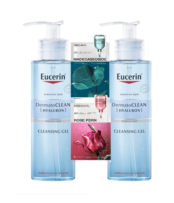 [1+1]ザマトクリーン リフレッシング クレンジングジェル 200ml+ 200ml+2マスク