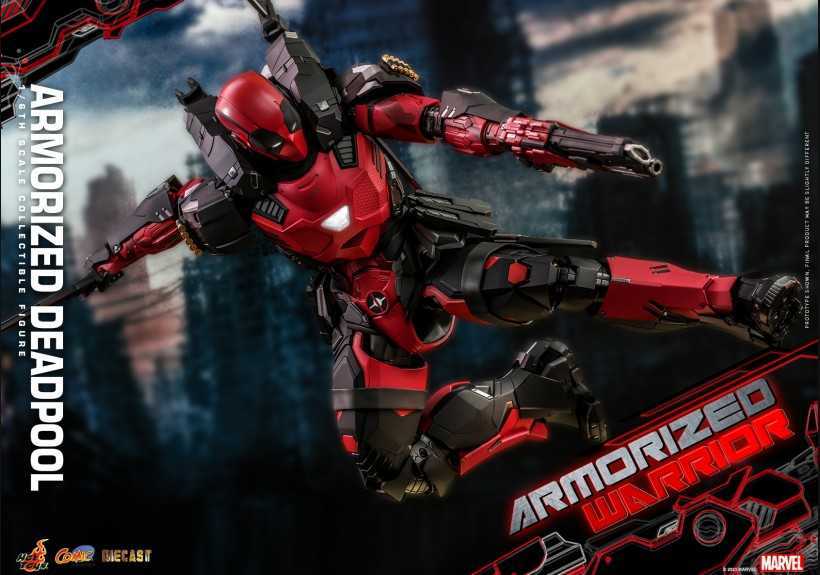新品未開封HOTTOYSホットトイズ 1/6CMS09D42 アーマライズデッドプール フィギュア