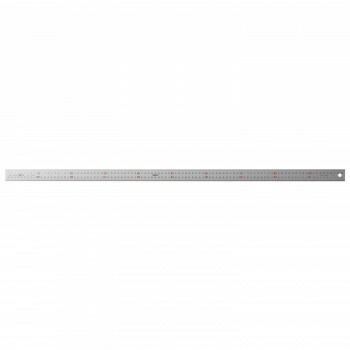 ステンレス/アルミ定規 ユニオン直尺 100cm 1-831-0100