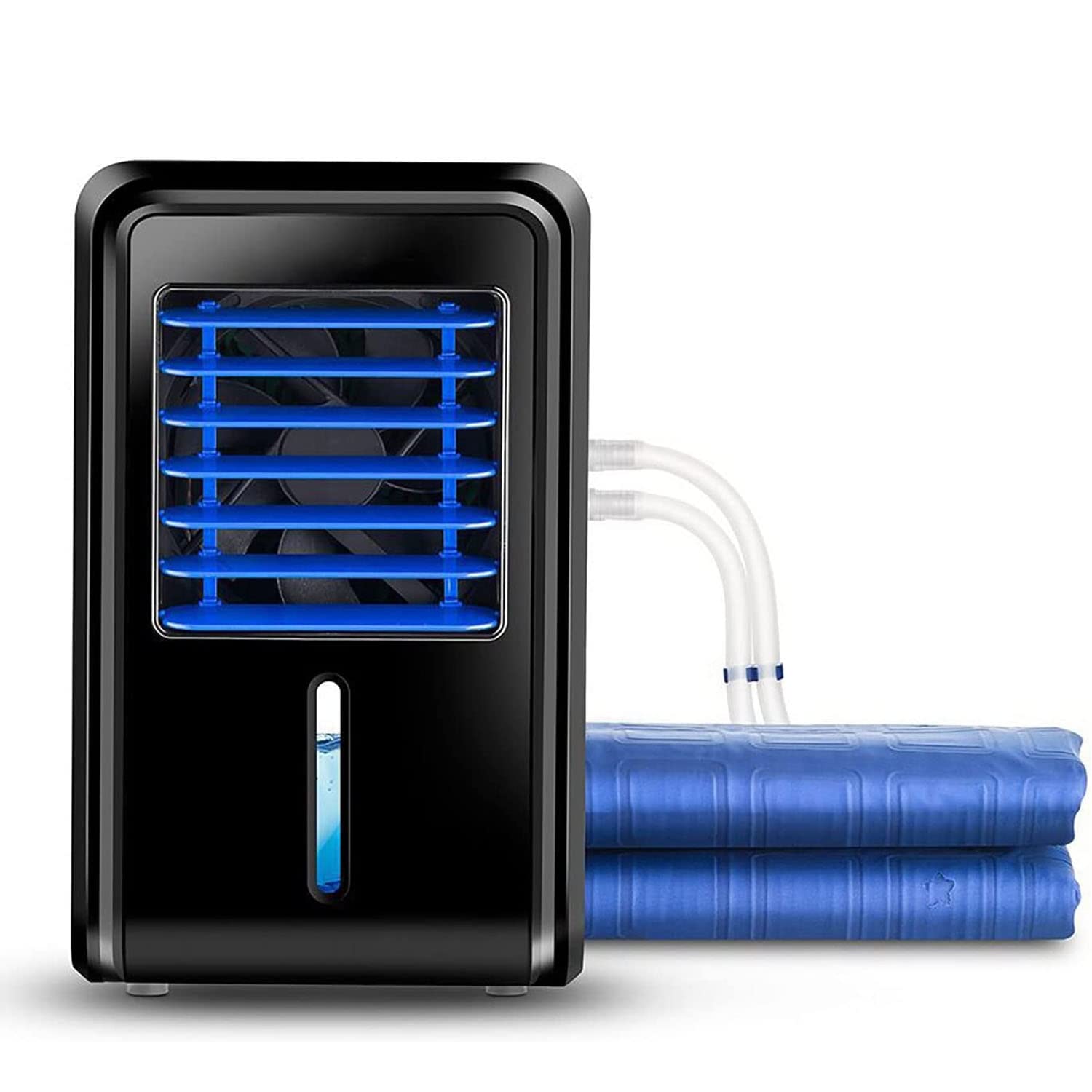 110V家庭用冷却マット水冷マットレス 電気アイスマットレス 折りたたみ式 ダブルスリープウォーターサイクルマットレス マットレスクーラー エアコン電気水冷マット ホットスリーパーや寝汗に