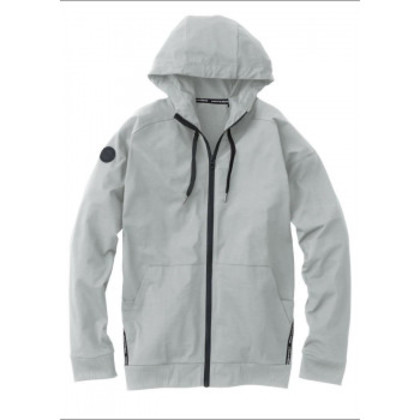 桑和 8255-04 長袖パーカー Mサイズ グレー(7) G.G.