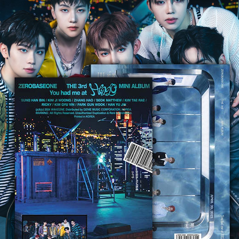 [未開封新品]ゼロベースワンアルバムフォトブック2種セットミニ3集 Feel the POP