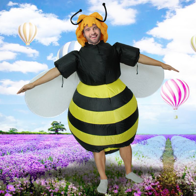 ミツバチの空気入り服動物ショースクールバーパーティーイベント道具演出服年会道具 7,585円