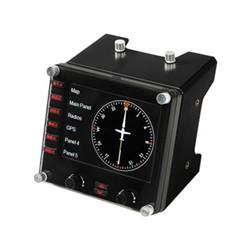 【新品/在庫あり】Logicool ロジクール FLIGHT INSTRUMENT PANEL G-PF-INSP フライトシム用 LCDマルチ計器コントローラー