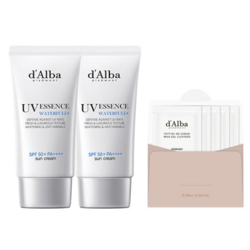 ウォータフルエッセンスサンクリーム 50ml 2本セット SPF50+PA++++