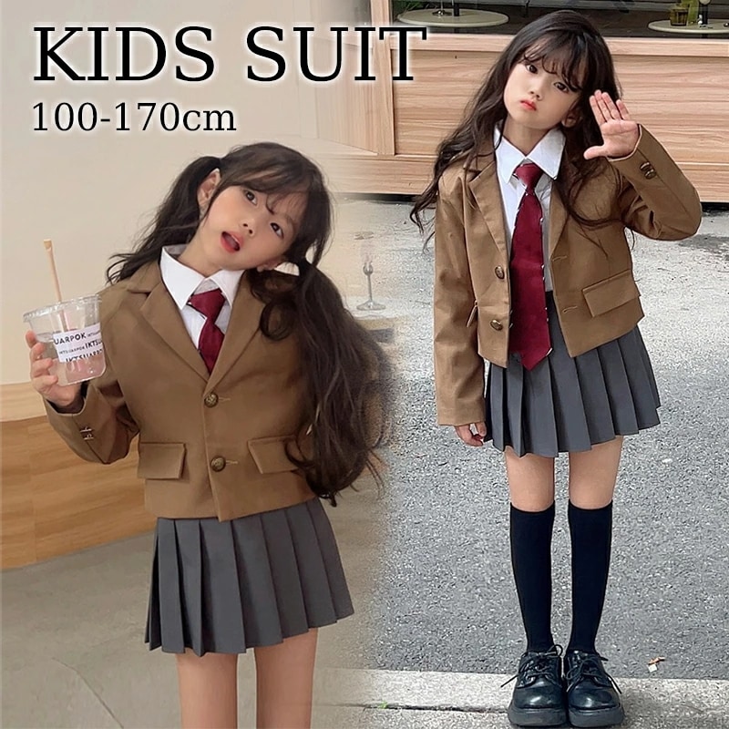卒業式 小学校女子 女の子 2点セット ジャケット スカート 子供服 卒服 小学校卒業式スーツ 小学生 中学生 高校生 フォーマルスーツ 女の子 女子 スーツ 入園式 成人式 入学式 卒業式服 お受