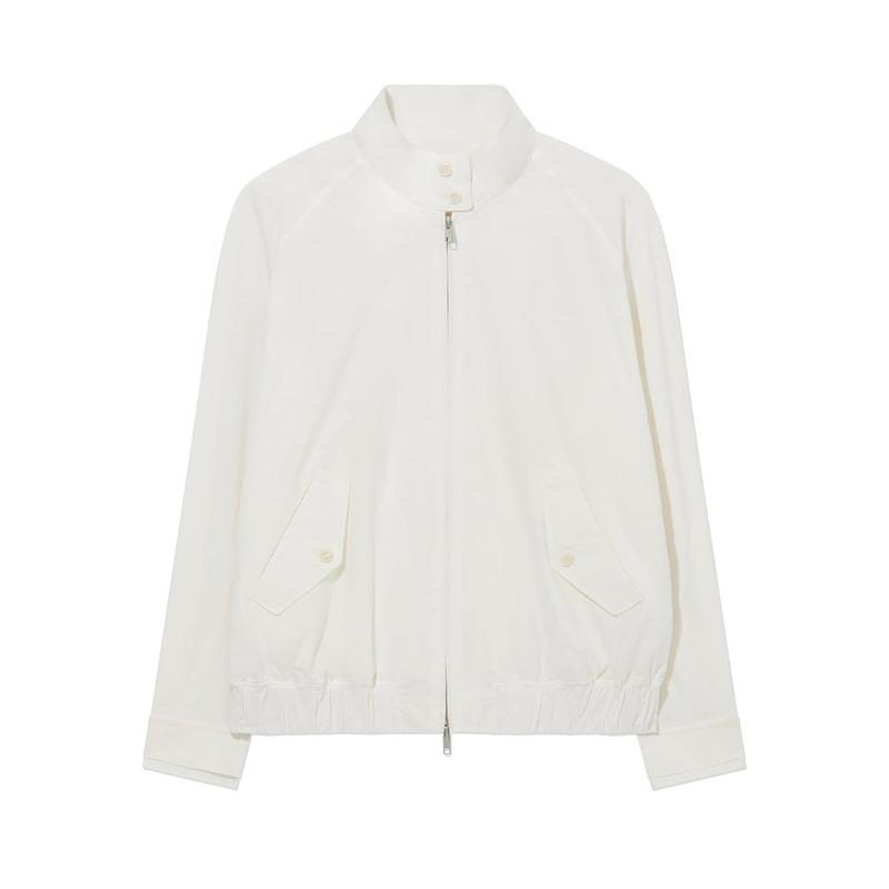 ウーマン コットン ブルゾン ジャケット アイボリー CO2502JK77IV