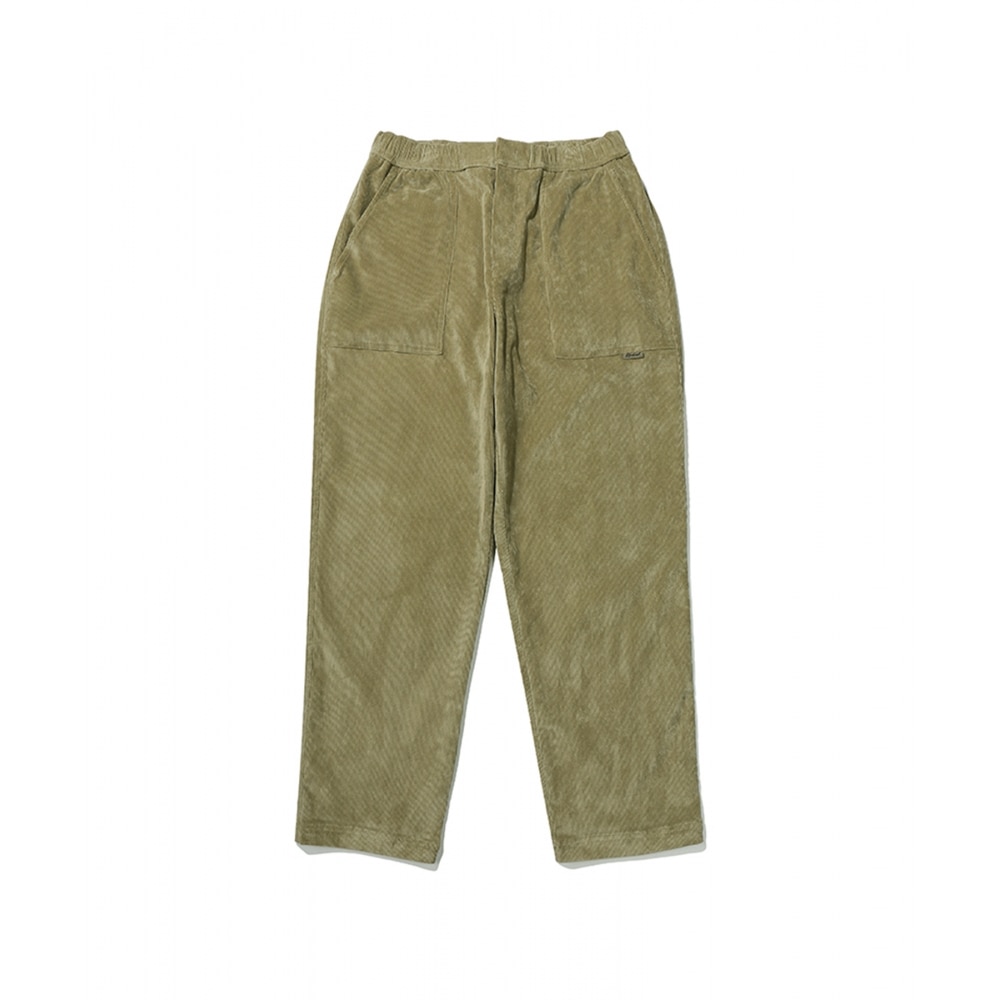 KODAKブラウニーコーデュロイテーパードパンツKHAKI