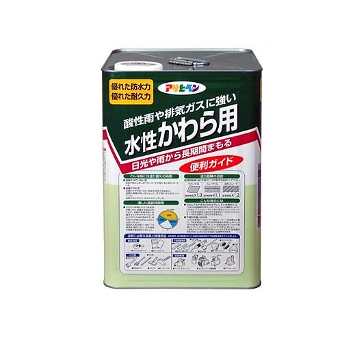 水性かわら用 14L スレートブラック
