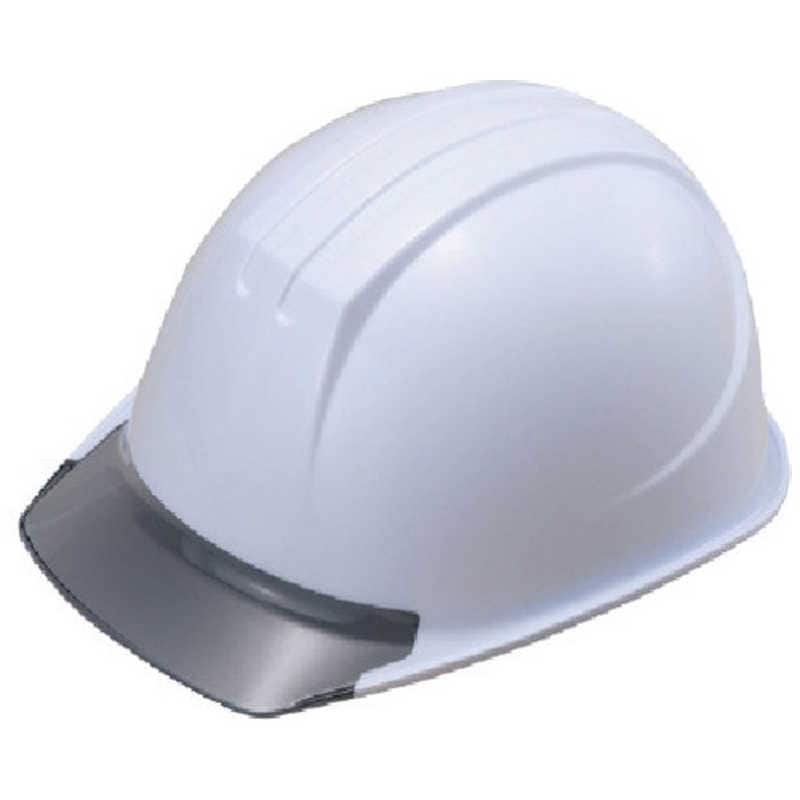 谷沢製作所　エアライト搭載ヘルメット(PC製透明ひさし型)　161JZVV2W3J