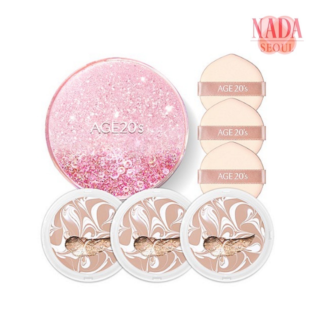 シャイニングドロップ ファクト エディション ケース + 詰め替え 12.5g x 3p