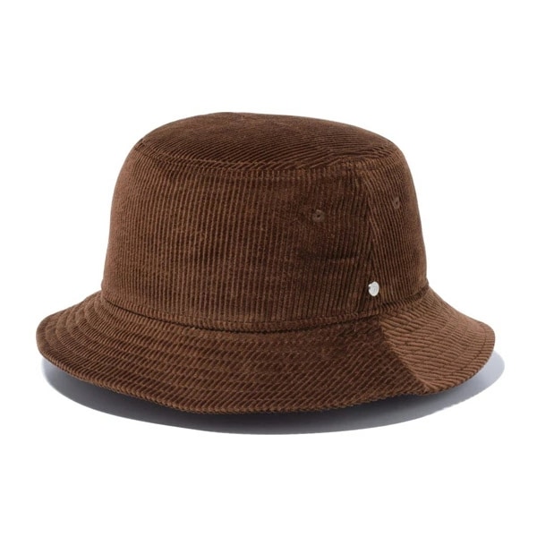 NEWERA ニューエラ バケット01 Corduroy コーデュロイ Metal Flag チョコ　メンズ 男性 レディース 女性 帽子 ハット 送料無料 NEW ERA 国内正規品 正規取扱店