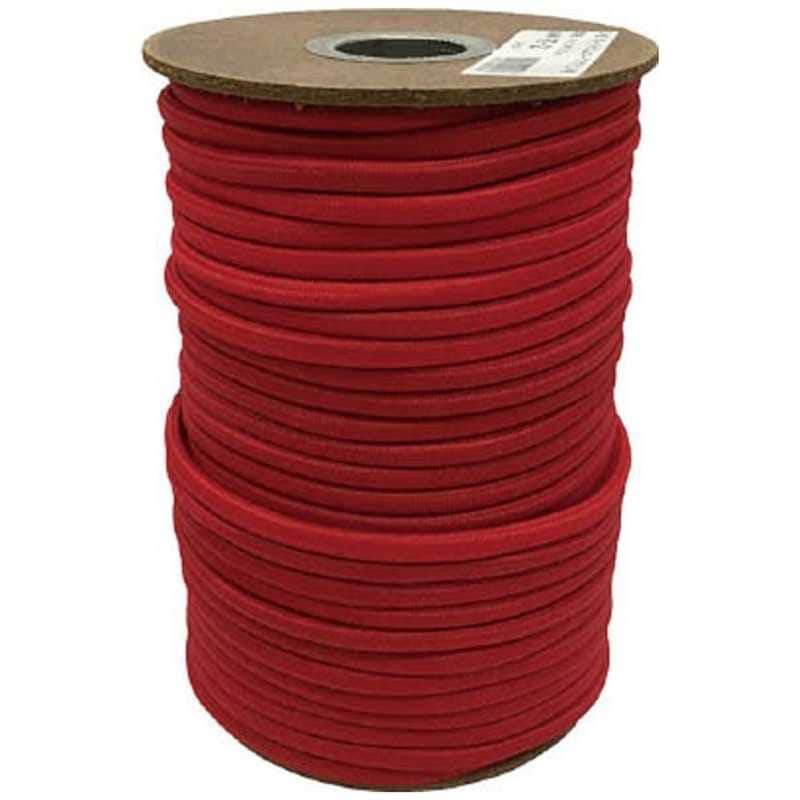 ユタカメイク　ユタカ ゴム タイトゴムロープボビン巻 6φ×50m レッド　RT-21 7,731円