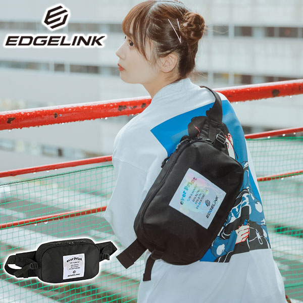 【NEW JACKコラボキーホルダー付】 ボディバッグ メンズ レディース ブランド 軽い かわいい オーバープリント コラボ 横型 小さめ 5L 60181