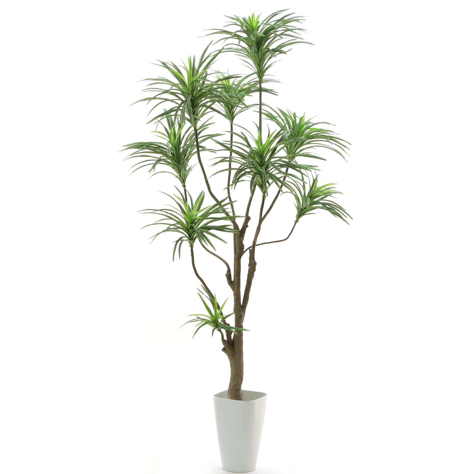 造花ドットコム プレミアム 光触媒 消臭 フェイクグリーン 「豪華 ドラセナ コンシンネ コンシンナ 9枝 高さ180cm 幅85cm 奥行80cm」 【スマートポット付】 鉢は取り外し可能 造花 人