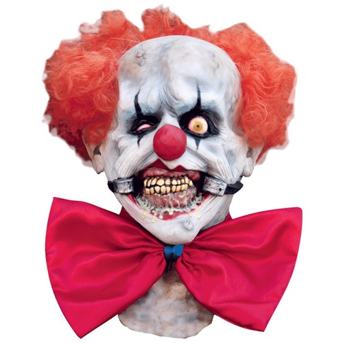 コスプレ 仮装 スマイリーデビルピエロマスク 【 コスプレ 衣装 ハロウィン パーティーグッズ おもしろ かぶりもの 悪魔 デビル 面白マスク ピエロ用品 ハロウィン 衣装 プチ仮装 おもしろマスク