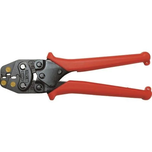 【メーカー直送品】エビ 絶縁被覆付閉端接続子用ミニ圧着工具 使用範囲CE1・2・5 AK25MA